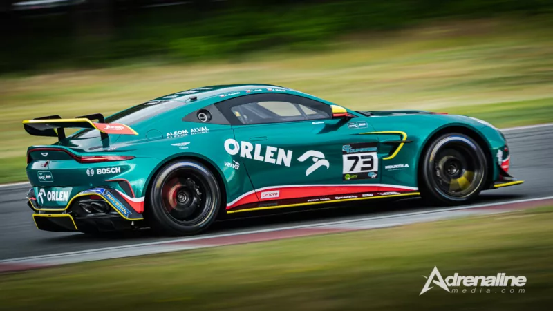Aston Martin Vantage AMR GT4 - Koukola Petr / Janik Motorsport ACCR Czech Talent Team (27-29.06.2025 III Runda WSMP)
