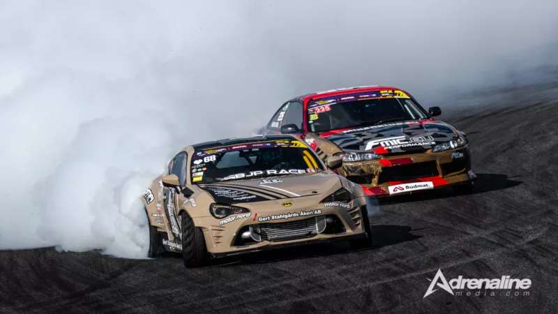 Subaru BRZ - Christian Erlandsson & Nissan 200sx S14.9 - Król Jakub (27-28.09.2025 IV Runda Driftingowe Mistrzostwa Polski 2025)