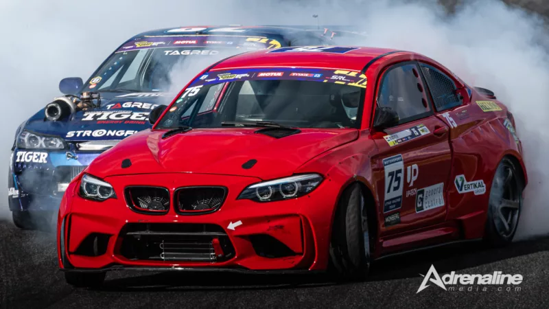 BMW F22 - Utasi Péter & Nissan 200sx s15 - Kozłowski Piotr (27-28.09.2025 IV Runda Driftingowe Mistrzostwa Polski 2025)