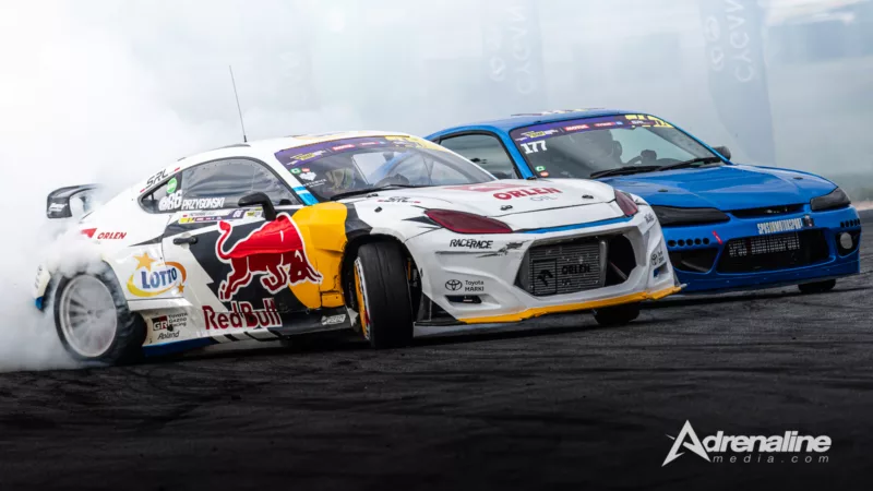 Toyota GR86 - Kuba Przygoński & Nissan 200sx s15 - Doroziński Fabian (27-28.09.2025 IV Runda Driftingowe Mistrzostwa Polski 2025)