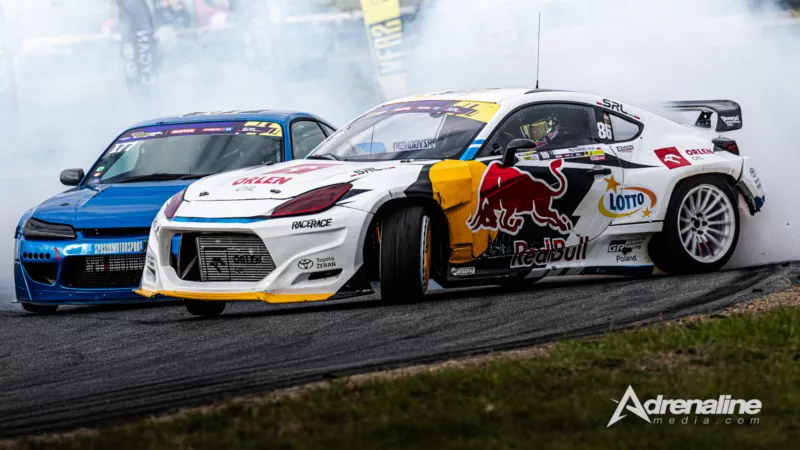 Toyota GR86 - Kuba Przygoński & Nissan 200sx s15 - Doroziński Fabian (27-28.09.2025 IV Runda Driftingowe Mistrzostwa Polski 2025)